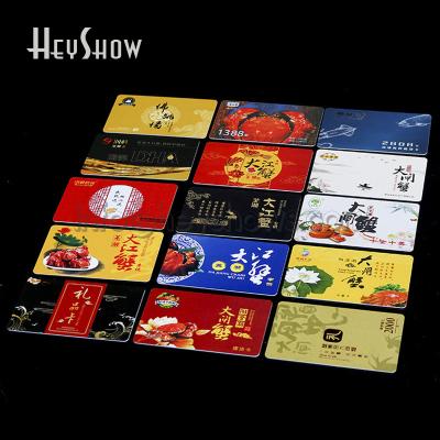 China Custom VIP Membership PVC Card Customization Shopping PVC Card Sign VIP Member Value Gift Gas Card Plastic for sale