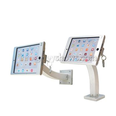 China Lockable+Safe+Durable+Decent Mini Ipad Wall Mount Security Lock Stand Case Table Display Kiosk Housing Holder in Hotel Restaurant Show for Ipad Mini 1 2 3 4 for sale