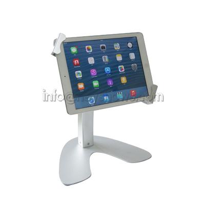 China Flexible Lockable+Safe+Durable+Decent iPad Display Stand Security iPad Holder Housing Mount Desk Clamp With Keys For 7-10.1