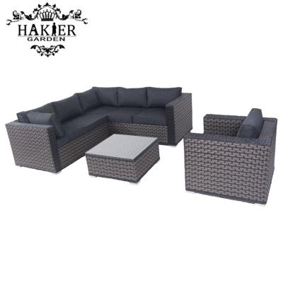 China Wholesale Price Fashion Modern Garden Rattan Outdoor Sofa Set On Sale for sale