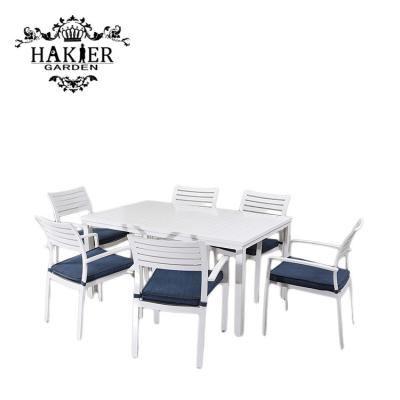 China Modern wicker chair table set high quality rattan dining desk for patio rattan furniture for sale