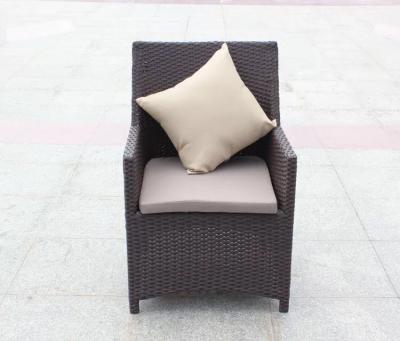 China Modern All Aluminum Outdoor Chair Garden Rattan Chair For Sale for sale