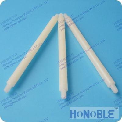 China Plastic Customized White Plastic Double End Thread Rod Shaft Threaded Screw Bolt for sale