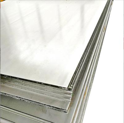 China Suitable for machine building factory stock 304 stainless steel sheet 201 stainless steel 316L medium thick plate mirror brushed can be excited light cutting for sale