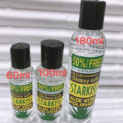 China Slander STAR KISS Brand 60ml Moisturizes And Prevents Frizz Aloe Hair Oil Household Goods for sale