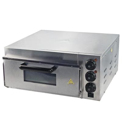 China Easy Operation Automatic Commercial Stainless Steel Small Pizza Maker Oven for sale