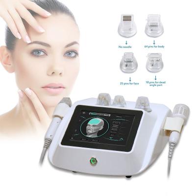 China Skin Tightening Professional Gold 2-in-1 Microneedle Skin Care and Face-lifting RF Microneedle Machine for sale