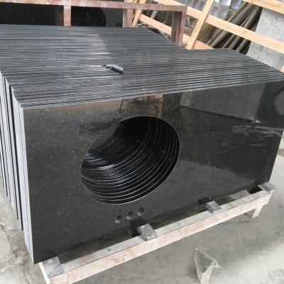 China Chiina Black Granite Countertops / Traditional Table Tops / Vanity Tops for sale