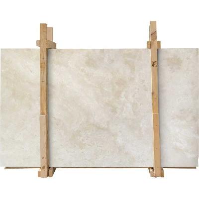 China Modern Ivory Light Travertine Slab for sale