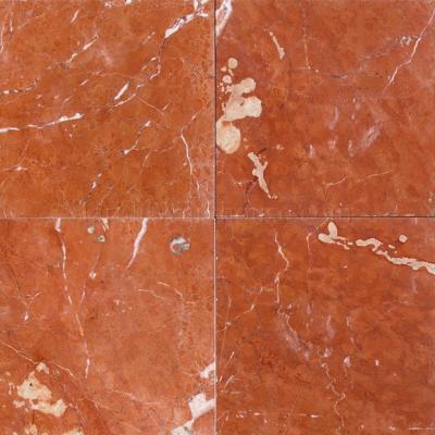 China Modern Rojo Alicante Marble Floor Tile for sale