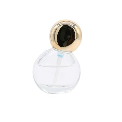 China Luxury wholesale cosmetic packaging 30ml 1 fl oz base glass empty clear oval liquid bottle with pump for sale