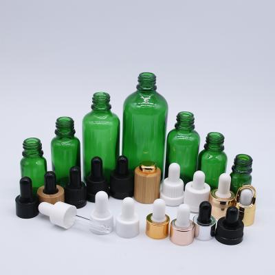 China 5ml 10ml 15ml 20ml 30ml 50ml 100ml cosmetics essential oil cosmetic packaging bamboo bottle with dropper for sale