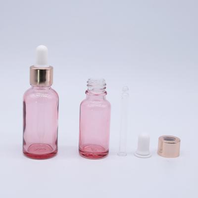 China Factory OEM Essential Oil Dropper Bottle Glass Dropper Bottle 10ml 20ml 30ml 50ml Cosmetic Bottle for sale