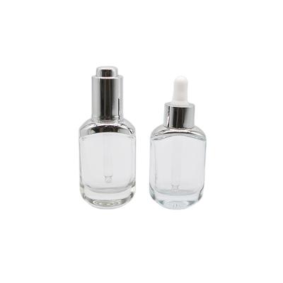 China Cosmetic Serum Dropper Bottle 30ml40ml Luxurious Bow Cosmetic Dropper Bottle for sale