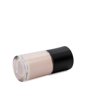 China Cosmetic color can be basic customized oval liquid bottle processing customization for sale