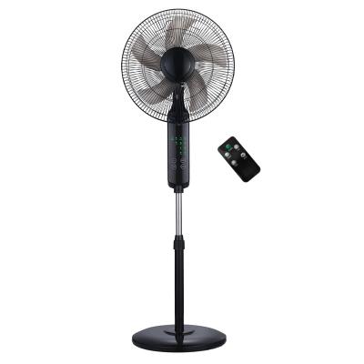 China 24 Hours Timing Electric Fan Stand Fan 3 Winds Class Mode Stand Up Electric Fan With Remote Control Timer for sale