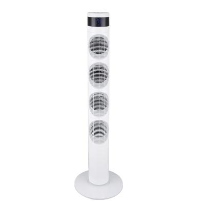 China 12 Hour Cooling Fan 3 Speed ​​Control Home Tower Fan Cooler Air Circulation Timer Led Remote Tower Fan for sale