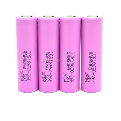 China Lap Tops Icr 18650 26F 2600Mah 3.7v Electric Toy Battery for sale