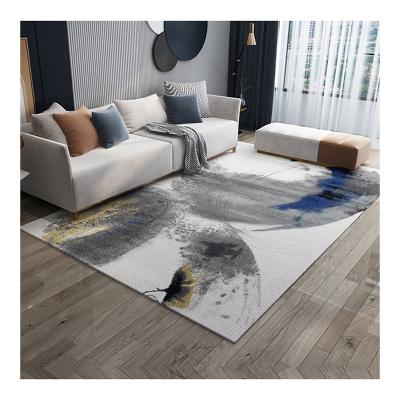 China Factory Supply Modern PVC Floor Mat Carpet Rubber Matting Living Room Covers Abstract Nylon Luxury for sale