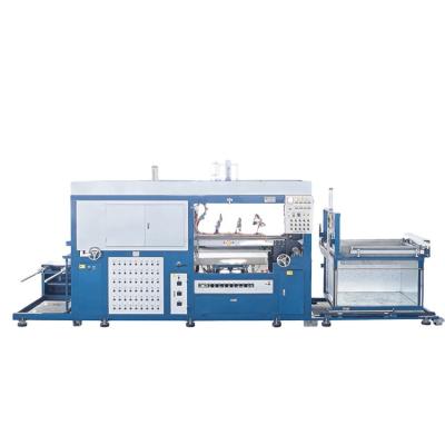 China Hotels Automatic PS, PP, PVC, PET Blister Liner Box Plate Tray Packing Vacuum Forming Machine for sale