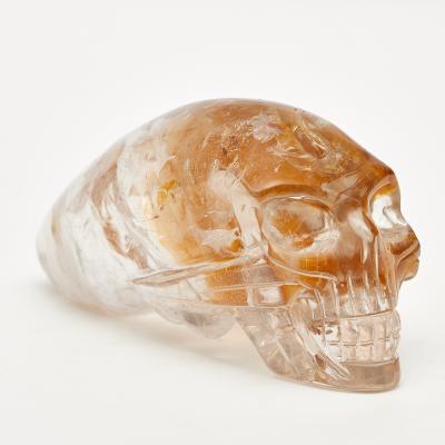 China China wholesale natural healing clear quartz crystal carved skulls for decoration for sale