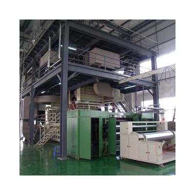 China New Designed Disposable Nonwoven Fabric Product Nonwoven Fabric Making Machine Automatic SSS Non Woven Fabric Roll Machinery for sale