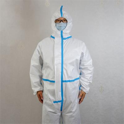 China Developed Isolation Waterproof High Quality Non-woven Disposable Medical Clothing Surgical Suit Cloth Isolation for sale