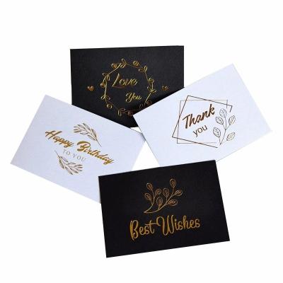 China Recyclable Hot Selling Custom Luxury Look Wedding Invitation Paper Card , E - commerce Business Thank You Paper Cards for sale