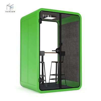 China Hansom Adjustable Personal Small Acoustic Private Office Phone Booth (Other) Soundproof Pod for sale