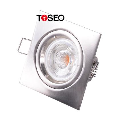 China Modern Indoor Lighting Die Casting Light 3w5w6w7wCeiling Square Recessed Led Downlights for sale