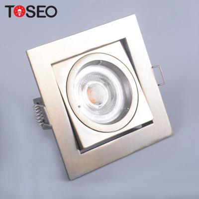 China Modern Fast-selling Aluminum Goods LED Ceiling Light COB Downlight 5W Mr16 Square Recessed Dimmable Downlights for sale