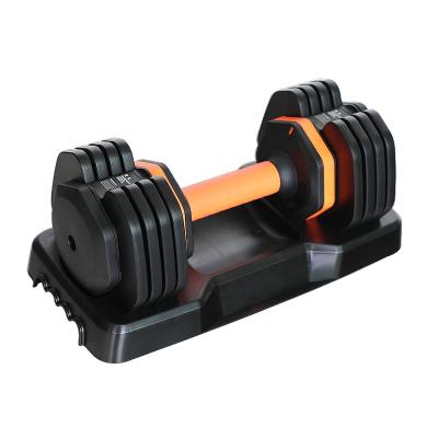 China 2021 New Design Adjustable Weight Adjustable Dumbbell Dumbbells Home For Fitness Workout for sale