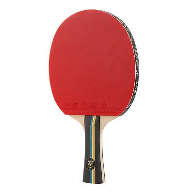 China Basswood 7 Ply Ping Pong Racket Professional 2 Star Table Tennis Racket for sale