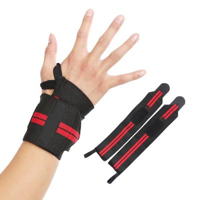 China Adjustable Elasticity Fitness Calisthenics Breathable Wrist Wraps Sports Wristband Wrist Brace Support Hand for sale