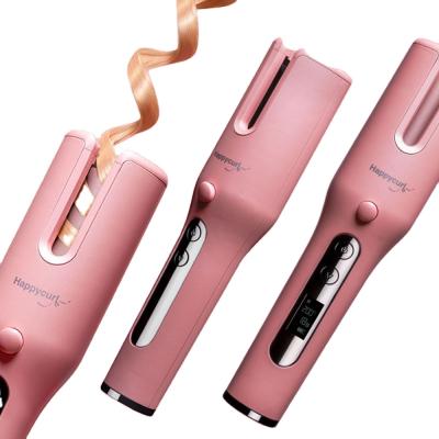 China Mini HANA Dropshipping Automatic Cordless Hair Magic Curler, USB Heatless Magic Rechargeable Cordless Automatic Hair Curler for sale