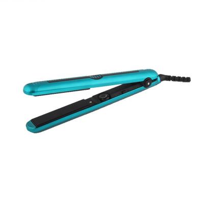 China Safety HANA Price Ceramic Temperature Display Flat Hair Straightener Flat Iron, Steam Hair Straightener for sale