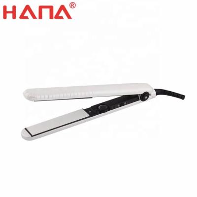 China 3D Floating Iron 2021 Hana New Beauty Care Ceramic Flat Iron Rose Color Waves Irons Floating Coating Dish Hair Styling Tools for sale