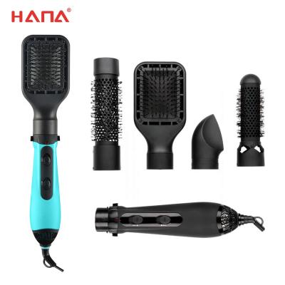 China HANA 1200W Ionic Electric Hair Pickup Brush, ABS Multifunctional Electric Hair Hot Air Styler for sale