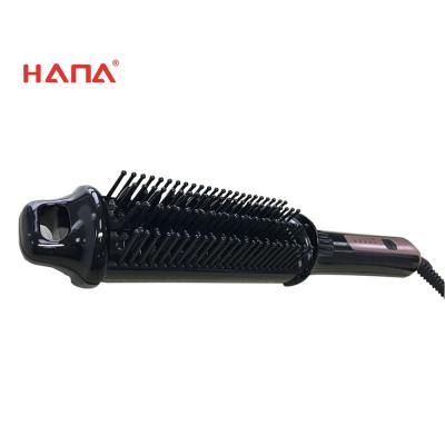 China Unique Bristlecombination with Brush 2021, HANA New Design Professional Electric Hair Ceramic Coating Unique Hair Straightener Comb for sale