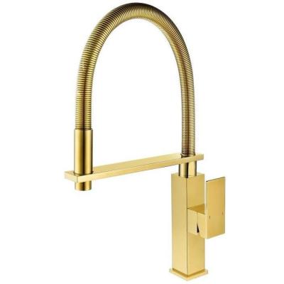 China Flexible Kitchen Faucet Kitchen Lowered Kitchen Faucet Stainless Steel Sink Faucet Gold Kitchen Faucet for sale