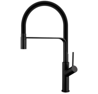 China Kitchen Faucet Kitchen Hose Pulled Down Kitchen Faucet Stainless Steel Sink Faucet Black Kitchen Faucet for sale