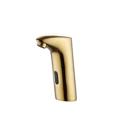 China Single Basin Faucets Basin Faucet Factory Supplier OEM Hole Sensor Faucet Gold Sensor Automatic Basin Faucet for sale