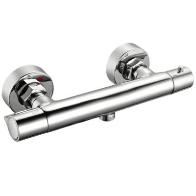 China Without slide bar hot sale contemporary style thermostatic faucet for bathroom building decoration for sale