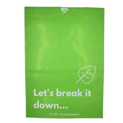 China Biodegradable Custom Goods Eco Friendly Shipping Mailing Bags Biodegradable Mail Bags Compostable Mailer Bags for sale