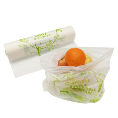 China BIODEGRADABLE bag on heat seal biodegradable clear plastic cornstarch muffin food grade custom printing accept accept customized logo 1-8 colors for sale