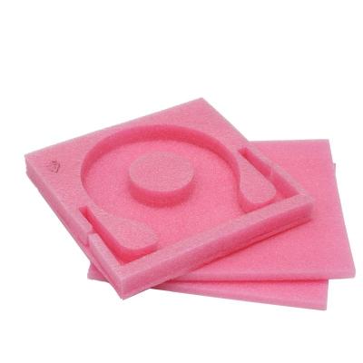 China Pink Anti Static Foam ESD Packing Foam Sheet For Shipping Boxs Liner for sale