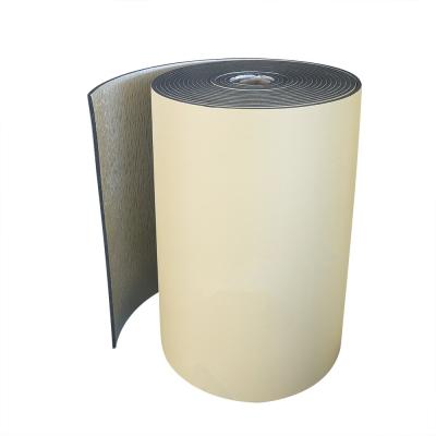 China Heat Insulation Material XLPE HVAC Insulation Foam Coated Adhesive And Aluminum Foil for sale