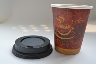 Chine Recyclable imprimé par coutume à mur unique épaisse de tasse de papier de crème glacée à vendre