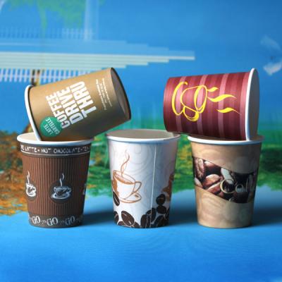 China Recycled Single Wall Paper Cups Disposable Customized Paper Cups for sale