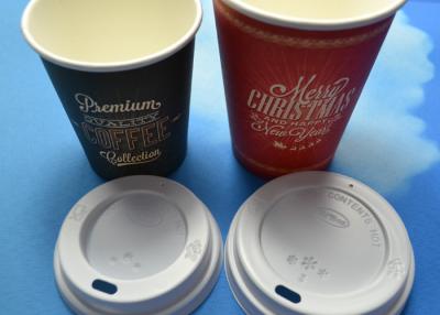 China Personalized Hot Drinking Paper Cup Lids For Cappuccino Coffee for sale